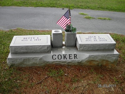 Coker, Jack A & Betty Sue Robinson, Antioch Methodist Cem, Jones Co, MS.jpg