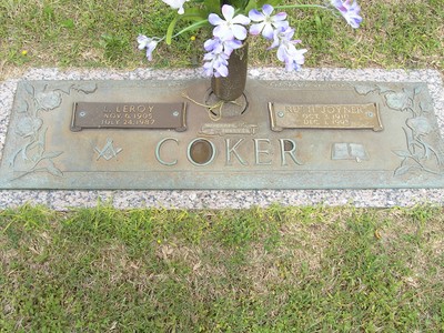 Coker, Lawrence L & Ruth Joyner, Sunset Cem, Aiken Co, SC.jpg