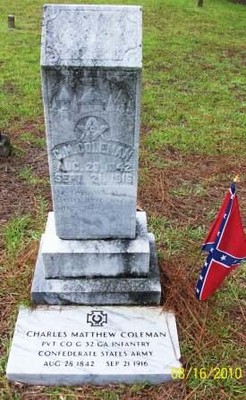 Coleman, Charles Matthew, Colemans Chapel Cem, Emanuel Co, GA.jpg