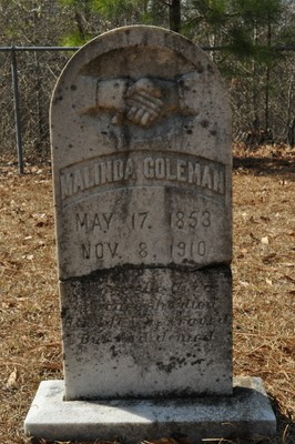 Coleman, Malinda Trull, Colemans Chapel Cemetery, Emanuel Co, GA.jpg