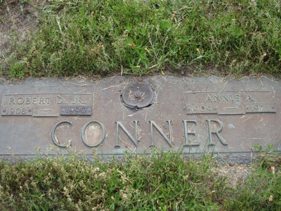 Conner, Robert & Anna Albritton, Evergreen Cemetery, Bay Co, FL.jpg
