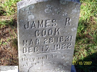 Cook, James Russell, Consolation Primitive Baptist Cem, Butler Co, AL.jpg