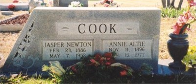 Cook, Jasper N & Annie A Scott, Whitney Cem, Hill Co, TX.jpg