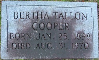 Cooper, Bertha Tallon, Mayesville Cem, Sumter Co, SC.jpg