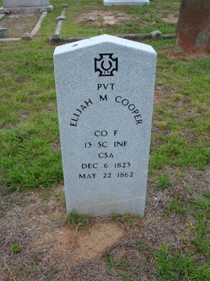 Cooper, Elijah Monroe, Holly Springs Cem, Spartenburg Co, SC.jpg