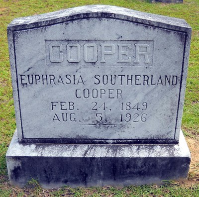 Cooper, Euphrasia S Nesmith, Black Mingo Cem, Williamsburg Co, SC.jpg