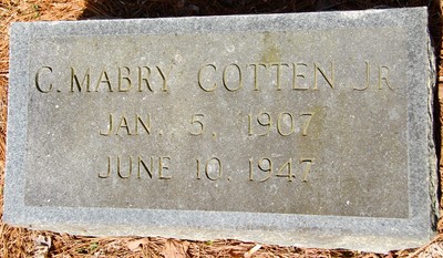 Cotten, Charles Mabry Jr. Nahalah Cem, Halifax Co, NC.jpg