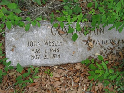 Covington, John W & Sophia E Mock, Mock Cem, Decatur Co, GA.jpg