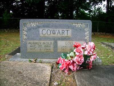 Cowart, Aubrey & Lois, Witherington Cemetery, Conecuh Co, AL.jpg