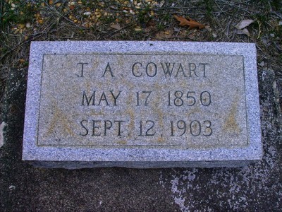 Cowart, Theophilus A, Witherington Cemetery, Conecuh Co, AL.jpg