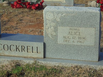Crockrell, Mary Alice Kilburn, Adams Cem, Panola Co, TX.jpg