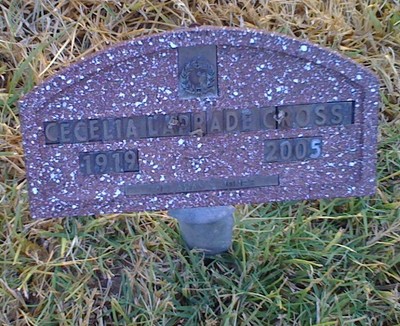 Cross, Cecelia Jane Laprade, College Station Cem, Brazos Co, TX.jpg