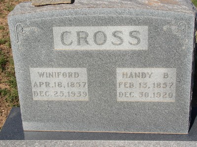 Cross, Hardy Britton & Winfred Parker, Pyron Cem, Scurry Co, TX.jpg