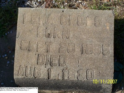 Cross, Lena Jones, Pigeon Creek Baptist Cem, Covington Co, AL.jpg