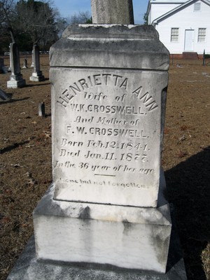 Crosswell, Henrietta A Stuckey, Hephzibeha Cem, Lee Co, SC.jpg