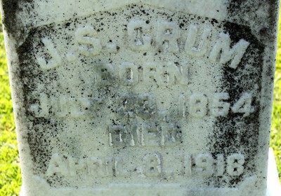 Crum, John Seaborn, Mount Vernon Cemetery, Amite Co, MS.jpg