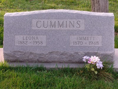 Cummins, Emmett & Leona Bailey, Bethel Cemetery, Pendleton Co, KY.jpg