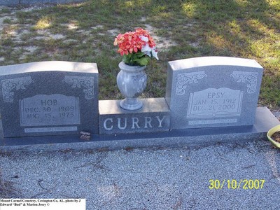 Curry, Ira Hob & Epsy, Mount Carmel Cemetery, Covington Co, AL.jpg