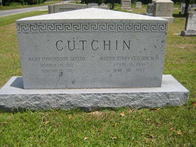 Cutchin, Joseph H & Mary Edmondson Taylor, Whitakers Chapel Cem, Edgecombe Co, NC.jpg