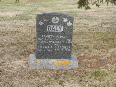 Daly, Kenneth Pierce & Thelma Lucy Lelacheur, Murry Harbor Cem, P.E.I., Canada.jpeg