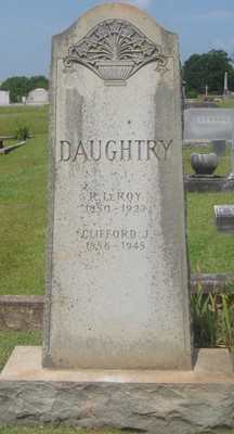 Daughtry, R Leroy & Mary Clifford Jossey, Grey Hill Cem, Jackson Co, GA.jpg