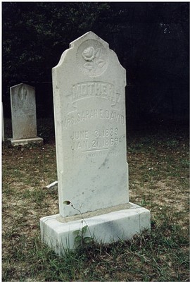 David, Sarah Elizabeth Beard, Beard Cemetery, Polk Co, TX.jpg
