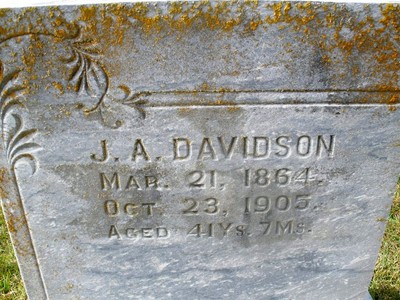 Davidson, John Augustus, Fair View Cem, Iredell Co, NC.jpg