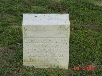 Doyle, Johnnie P Butler, Forest Hill Cem, Polk Co, TX.jpg
