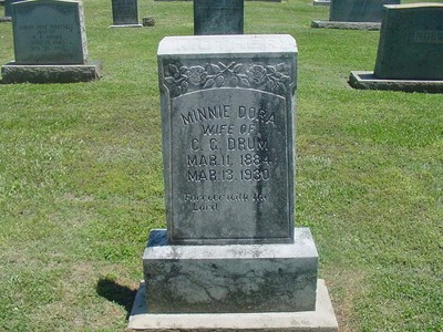Drum, Minnie Dora Campbell, Ivey Cem, Lincoln Co, NC.jpg