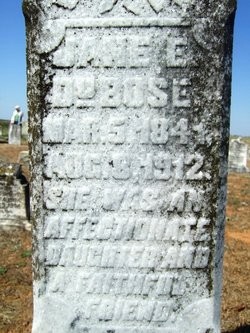 DuBose, Jane E, Bethlehem Cemetery, Lee Co, SC.jpg
