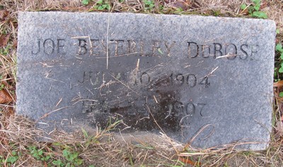 DuBose, Josey Beverly Jr, Rose Hill Cem, Marion Co, SC.jpg