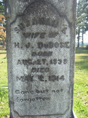 Dubose, Susannah Abigail Huggins, Cypress Cem, Lee Co, SC.jpg