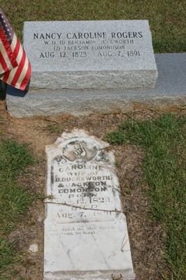 Duckworth, Nancy C Rogers, Rogers Cem, Covington Co, MS.jpg