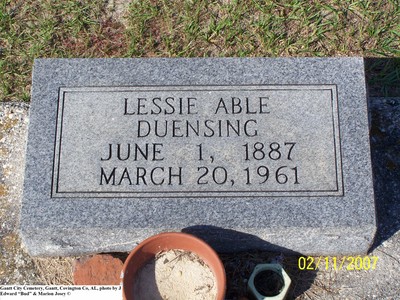 Duensing, Lessie Able, Gantt City Cem, Gantt, Covington Co, AL.jpg