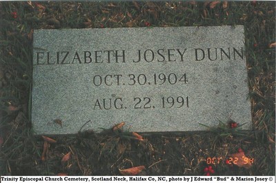 Dunn, Elizabeth Web Josey, Trinity Cem, Halifax Co, NC.jpg