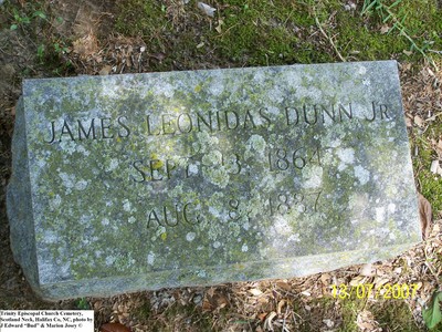 Dunn, James Leonidas Jr,  Trinity Cem, Halifax Co, NC.jpg