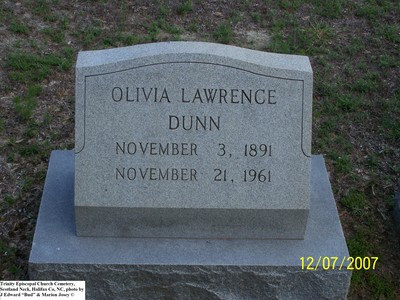 Dunn, Olivia Lawrence,  Trinity Cem, Halifax Co, NC.jpg