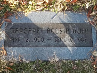 Dwen, Margaret Acosta, Rose Hill Cemetery, Tulsa Co, OK.jpg