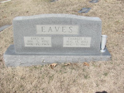 Eaves, Charles E & Lucille M Oldham, Rose Hill Cem, Muhlenburg Co, KY.jpg