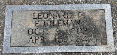 Eddleman, Leonard Cox, Ebenezer Cem, Rowan Co, NC.jpg
