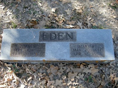 Eden, Robert Z & Mary F Holder, Bright Light Cem, Brazos Co, TX.jpg