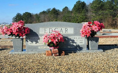 Edgar, Willie G & Bernice Josey, Chapel Cem, Barrow Co, GA.jpg