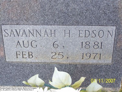 Edson, Savannah H, Fairmount Baptist Cem, Covington Co, AL.jpg