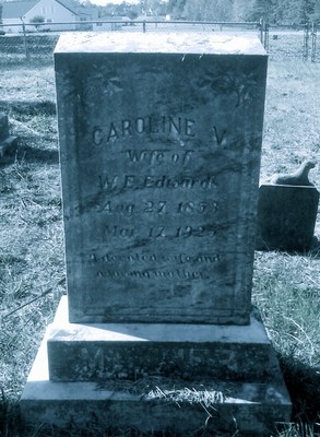 Edwards, Caroline Virginia Whitley, Joshua Whitley Cem, Nash Co, NC.jpg