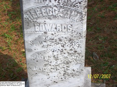 Edwards, Rebecca Ann Jordan,  Trinity Cem, Halifax Co, NC.jpg