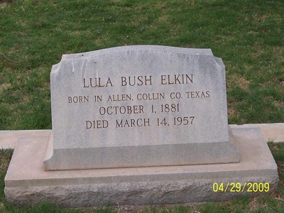 Elkin, Lula Bush, Fairview Cemetery, Midland Co, TX.jpg