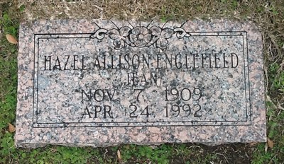 Englefield, Hazel Allison, Hollywood Cemetery, Harris Co, TX.jpg