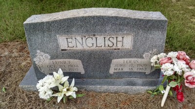 English, Louis & Eunice Banister, Pollard Cem, DeSoto Parish, LA.jpg