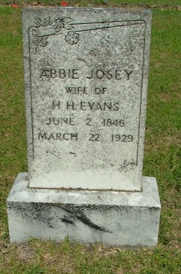 Evans, Abigail D Josey, Pisgah Cem, Sumter Co, SC.jpg