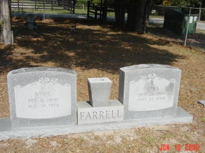 Farrell, Nevil & Edna Goolsby, Rockwell Cemetery, Marion Co, FL.jpg